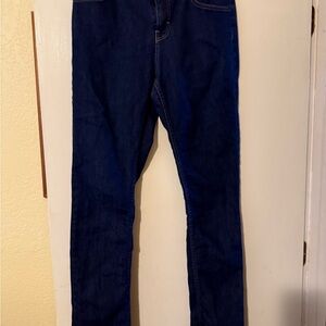 Patagonia Women's Straight Leg Jeans - Dark Blue size 30